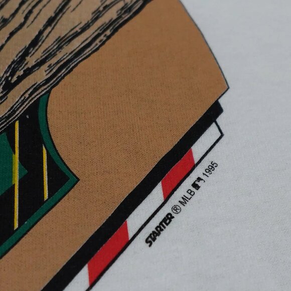 Vintage Single Stitch Adult Shirt 1995 Boston Red Sox Eastern Division Champions - Picture 10 of 12